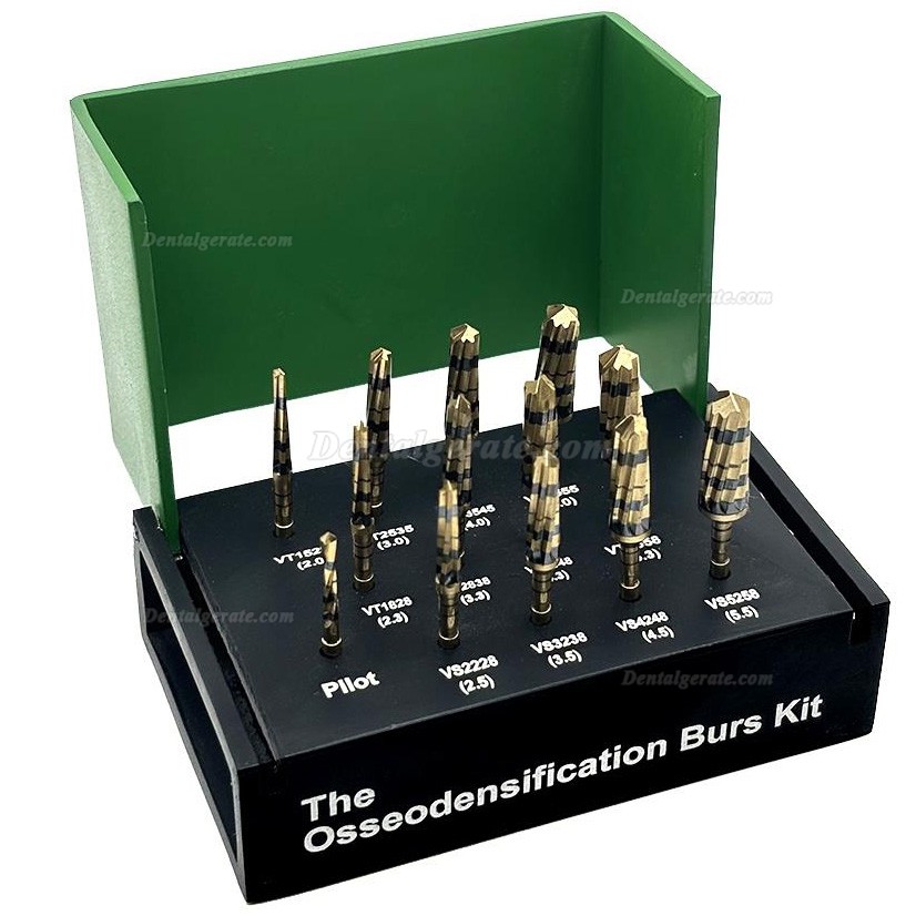 13 teile/satz Dental Osseodensification Bohrer und Oberkiefer Sinus Lift Bohrer Kit